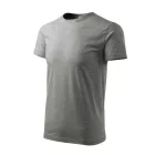 mlf_1371213 Heavy New póló unisex sötétszürke melírozott S