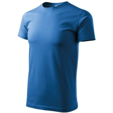 mlf_1371415 Heavy New póló unisex azúrkék L