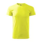 Heavy New póló unisex neon sárga S