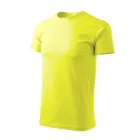 Heavy New póló unisex neon sárga M
