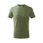 mlf_1380907 Basic póló gyerek khaki 158 cm/12 éves