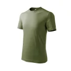 mlf_1382809 Basic póló gyerek világos khaki 122 cm/6 éves