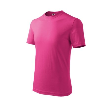 mlf_1386308 Basic póló gyerek málna 110 cm/4 éves