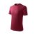 Basic póló gyerek garnet 122 cm/6 éves