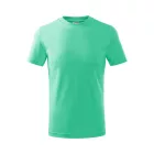 mlf_1389507 Basic póló gyerek menta 158 cm/12 éves