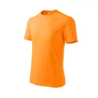 mlf_138A208 Basic póló gyerek mandarinsárga 110 cm/4 éves