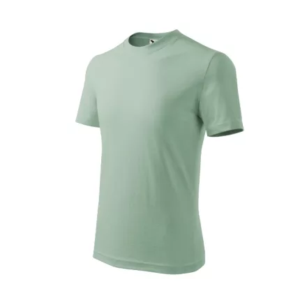 Basic póló gyerek zsálya 134 cm/8 éves