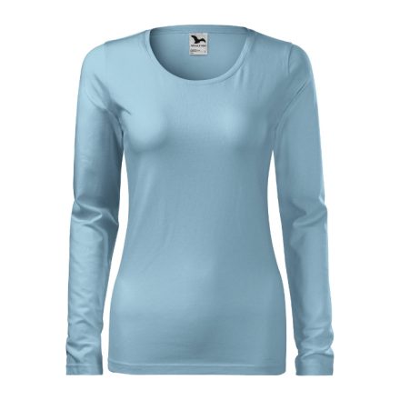 mlf_1391512 Slim póló női égszínkék XS