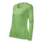 mlf_1393917 Slim póló női borsózöld 2XL