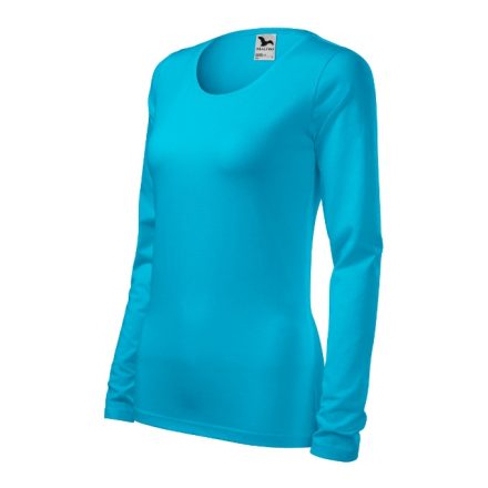 mlf_1394412 Slim póló női türkiz XS