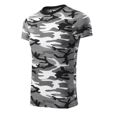 mlf_1443213 Camouflage póló unisex szürke terepszín S