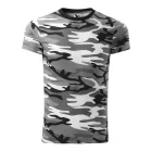 mlf_1443213 Camouflage póló unisex szürke terepszín S