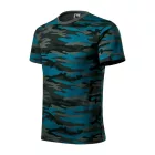 mlf_144C114 Camouflage póló unisex camouflage petrol M