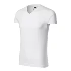 mlf_1460013 Slim Fit V-neck póló férfi fehér S