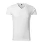 mlf_1460013 Slim Fit V-neck póló férfi fehér S