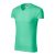 mlf_1469515 Slim Fit V-neck póló férfi menta L