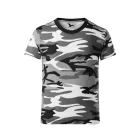 mlf_1493210 Camouflage póló gyerek szürke terepszín 134 cm/8 éves