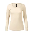 mlf_1602113 Merino Rise LS póló női mandula S