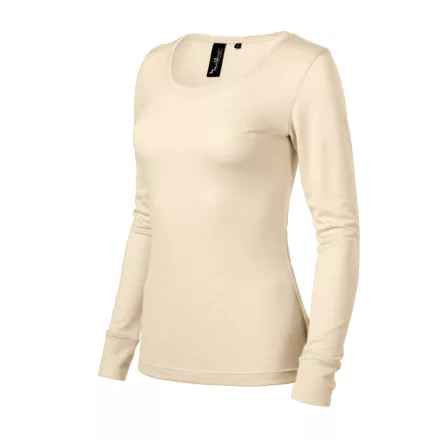 mlf_1602115 Merino Rise LS póló női mandula L