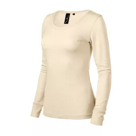 mlf_1602117 Merino Rise LS póló női mandula 2XL