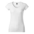 mlf_1620012 Fit V-neck póló női fehér XS