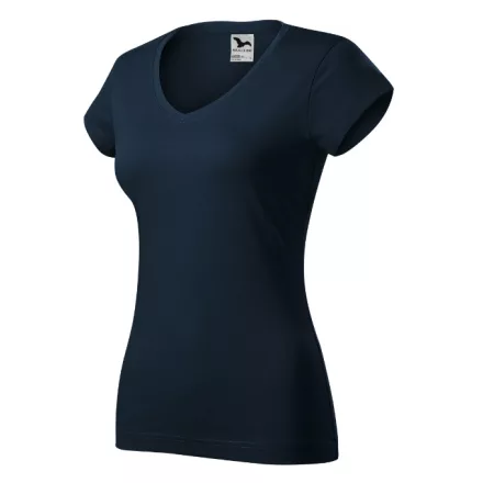 mlf_1620214 Fit V-neck póló női tengerészkék M