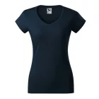 mlf_1620216 Fit V-neck póló női tengerészkék XL