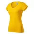 mlf_1620412 Fit V-neck póló női sárga XS