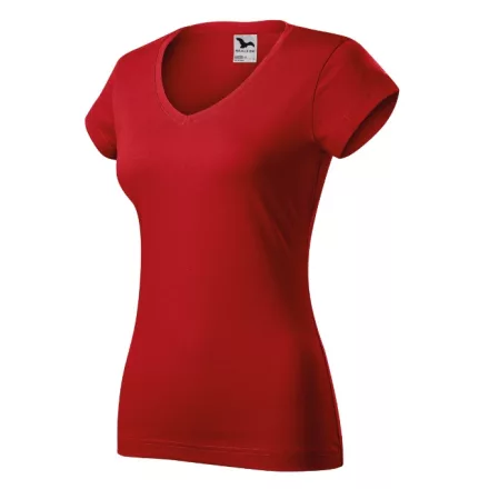 mlf_1620713 Fit V-neck póló női piros S