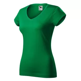 mlf_1621612 Fit V-neck póló női fűzöld XS