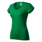 mlf_1621615 Fit V-neck póló női fűzöld L