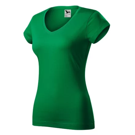 mlf_1621615 Fit V-neck póló női fűzöld L
