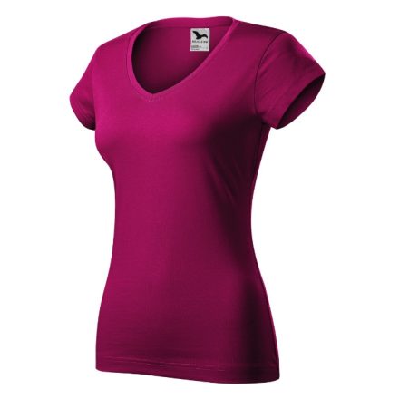 mlf_1624912 Fit V-neck póló női fukszia XS