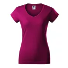 mlf_1624912 Fit V-neck póló női fukszia XS