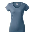 mlf_1626013 Fit V-neck póló női farmerkék S