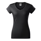 mlf_1629412 Fit V-neck póló női ébenszürke XS