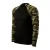 mlf_1663312 Camouflage LS póló unisex barna terepszín XS