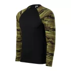 mlf_1663412 Camouflage LS póló unisex zöld terepszín XS