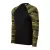mlf_1663412 Camouflage LS póló unisex zöld terepszín XS