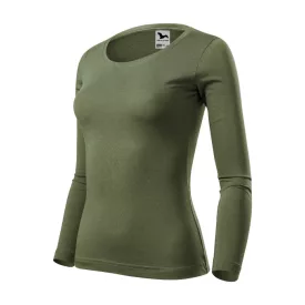 mlf_1690912 Fit-T LS póló női khaki XS
