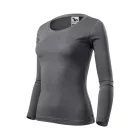 mlf_1693613 Fit-T LS póló női acélszürke S
