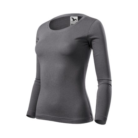 mlf_1693613 Fit-T LS póló női acélszürke S