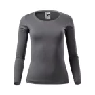 mlf_1693614 Fit-T LS póló női acélszürke M