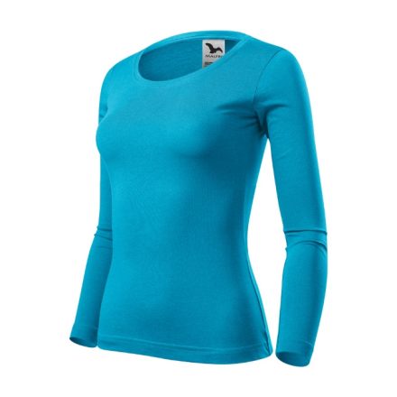 mlf_1694412 Fit-T LS póló női türkiz XS