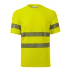 mlf_1V89713 HV Dry póló unisex fluoreszkáló sárga S