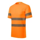 mlf_1V89813 HV Dry póló unisex fluoreszkáló narancssárga S