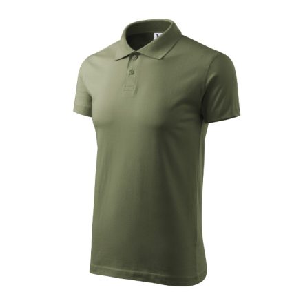 mlf_2020913 Single J. galléros póló férfi khaki S