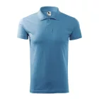 mlf_2021414 Single J. galléros póló férfi azúrkék M