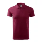 Single J. galléros póló férfi garnet 2XL