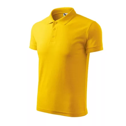 mlf_2030418 Pique Polo galléros póló férfi sárga 3XL